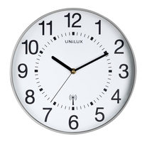 Unilux Wave Fali Quartz clock Kör Szürke