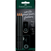 Faber-Castell 217059 crayon graphite B 3 pièce(s)