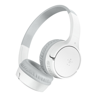 Belkin SOUNDFORM Mini Zestaw słuchawkowy Przewodowy i Bezprzewodowy Opaska na głowę Muzyka Micro-USB Bluetooth Biały
