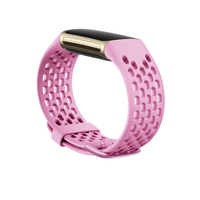 Fitbit FB181SBPKL accessorio indossabile intelligente Band Rosa Alluminio, Silicone