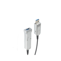 shiverpeaks BS30-35085 USB Kabel 15 m USB 3.2 Gen 1 (3.1 Gen 1) USB A USB A/Micro-USB B Schwarz, Silber