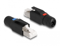 DeLOCK 86965 kabel-connector RJ45/LSA Zwart