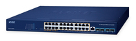 PLANET GS-6311-24HP4X commutateur réseau Géré L3 Gigabit Ethernet (10/100/1000) Connexion Ethernet, supportant l'alimentation via ce port (PoE)