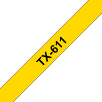 Brother TX-611 cinta para impresora de etiquetas