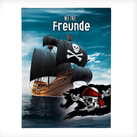 Goldbuch Freundebuch Piraten