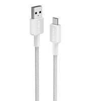 Anker A81H5G21 cable USB 0,9 m USB A USB C Blanco