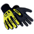 Uvex 6064210 beschermende handschoen Zwart, Geel Nylon