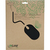 InLine Maus-Pad Recycled, schwarz, 230x190x2,5mm