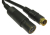 Cables Direct S-Video 10m S-video cable S-Video (4-pin) Black