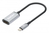Manhattan 153706 Videokabel-Adapter 0,15 m USB Typ-C HDMI Schwarz, Silber