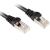 Sharkoon 0.5m Cat.6 S/FTP networking cable Black Cat6 S/FTP (S-STP)