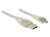 DeLOCK 0.5m, USB2.0-A/USB2.0 Micro-B USB Kabel 0,5 m USB A Micro-USB B Transparent