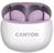 Canyon TWS-5 Kopfhörer Kabellos im Ohr Anrufe/Musik/Sport/Alltag USB Typ-C Bluetooth Violett