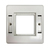 Tripp Lite N042E-WF1 Single-Gang European-Style Gang Frame for Insert Modules, White