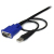 StarTech.com Cable KVM de 4,5m Ultra Delgado Todo en Uno VGA USB HD15 - 2 en 1