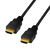 LogiLink CH0077 HDMI kabel 1 m HDMI Type A (Standaard) Zwart