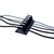 Dataflex 34.303 abrazadera para cable Negro 2 pieza(s)