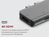 LINQ byELEMENTS 7in2 Pro USB-C 10Gbps Multiport Hub with 4K HDMI and Thunderbolt Passthrough for MacBook