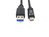 Equip 128344 USB-kabel 2 m USB 3.2 Gen 1 (3.1 Gen 1) USB A USB C Zwart