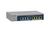 NETGEAR 8-port Ultra60 PoE++ Multi-Gigabit (2.5G) Ethernet Plus Switch Vezérelt L2/L3 2.5G Ethernet (100/1000/2500) Ethernet-áramellátás (PoE) támogatása Szürke