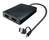 i-tec CADUAL4KHDMI adapter kablowy 0,27 m USB Type-A/USB Type-C 2 x HDMI Czarny
