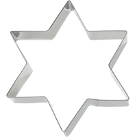 Lebkuchen-Ausstechform »Stern«, 12 cm besonders große Ausstechform zum Backen