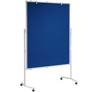 Presentatiebord MAULpro, textiel blauw, 150 x 120