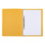 ELBA Pendelhefter, DIN A4, 250 g/m² Manilakarton (RC), für ca. 200 DIN A4-Blätter, für kaufmännische Heftung, Schlitzstanzung im Rückendeckel, gelb