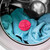 Relaxdays Waschball, 4er Set, Waschkugel für Waschmaschine, ökologisch, hautfreundlich, Waschen ohne Waschmittel, pink