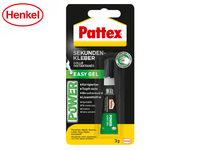 Pattex® Power Easy Gel, ohne Lösungsmittel, Tube in Blisterverpackung mit 3 g