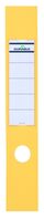Durable Ordofix Lever Arch File Spine Label PVC 60x390mm Yellow (Pack 10)