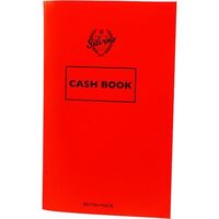 Silvine Cash Book 159x99mm 72 Pages Red (Pack 24)