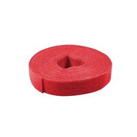 Kabelbinder aus Klettband, 4m, Rot, LogiLink® [KAB0052]