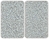Maximex Herdabdeckplatte Universal Granit 2er Set, für alle Herdarten