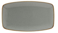 Platte Sidina rechteckig abgerundete Ecken; 31x18x2.5 cm (LxBxH); grau;