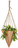 Hängepflanze Hafsa; 66 cm (L); grün/grau