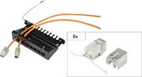 Renkforce KS10 8 port Hálózati patchbox CAT 6A 1 ME