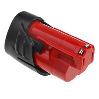 Battery for Milwaukee Power Tools 24Wh Li-ion 12.0V 2000mAh Cordless Tool Batteries & Chargers