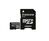 MicroSD Card SDHC 4GB+Adapter 4 GB microSDHC, 4 GB, MicroSDHC, Class 4, 4 MB/s, Black