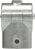 Rohrverbinder | T-Stück mit Bolzen aufklappbar | 136D48 | 48,3 mm | 1 1/2" | Temperguss u. Elektrogalvanisiert