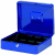 Geldkassette 4 30x24,5x9cm blau