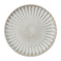 Olympia Corallite Plates in Grey - Stoneware - 280 mm - Pack of 6