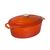 Vogue Oval Casserole Dish in Orange Cast Iron 6Ltr 125(H) x 230(W) x 305(D)mm