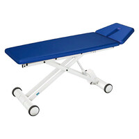 HWK Therapieliege Solid Massageliege Massagebank Electric 2-tlg, 65 cm, Blau