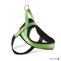 Soft & Safe Geschirr lime/schwarz Gr.5