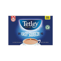 TETLEY DRAWSTRING TEA BAG PK100