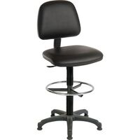 Medium back PU draughter chair