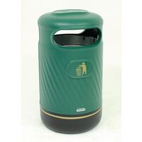 Slingsby Harribin outdoor hooded top litter bin