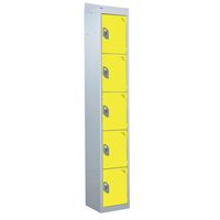 Standard lockers with sloping top