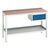 Bott heavy duty welded workbenches with multiplex worktop and blue drawer